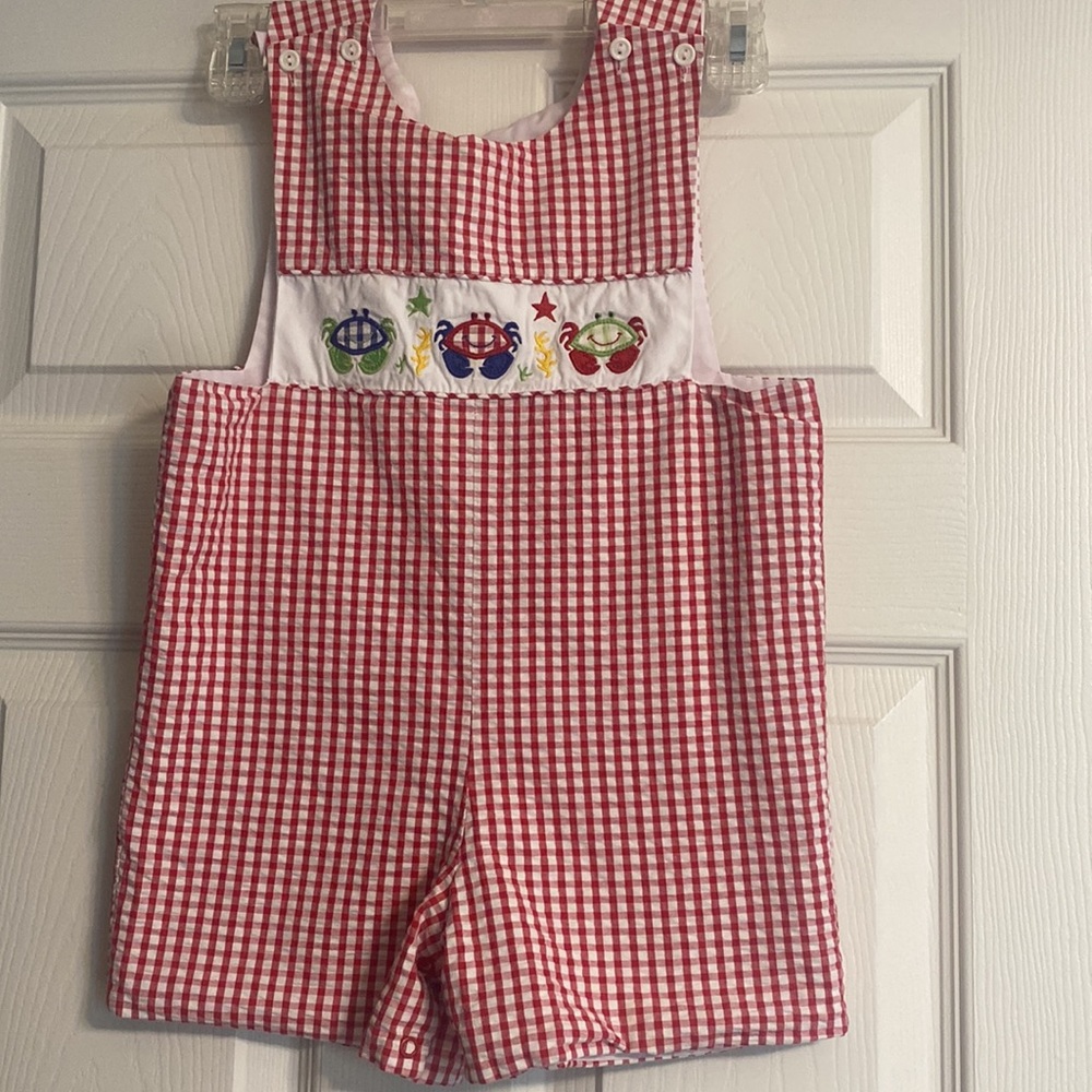 Two friends 100% cotton jumpsuit. 6Y
